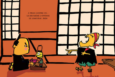 Le samouraï et les 3 mouches