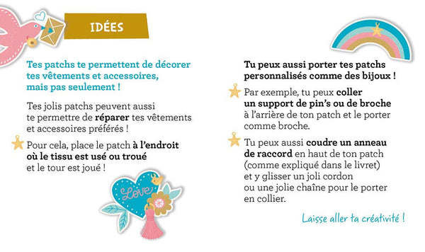 Mon superbe bijou - mon superbe bijou - mes 3 patchs thermocollants