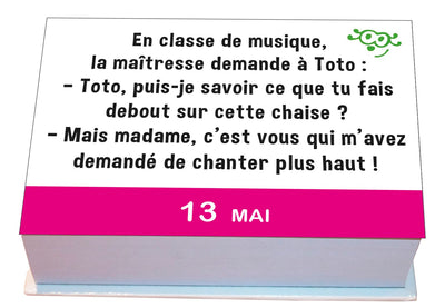 Minimaniak - 365 blagues de Toto, mini calendrier
