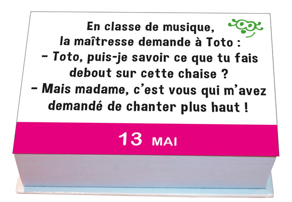 Minimaniak - 365 blagues de Toto, mini calendrier