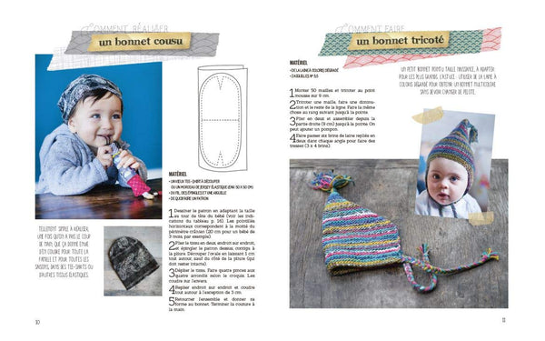 Tout faire soi-même Bébé - DIY zéro déchet et naturel pour 0-3 ans : bricolages de meubles pour la chambre, déco, couture de petits vêtements, création de jouets, cosmétiques naturels