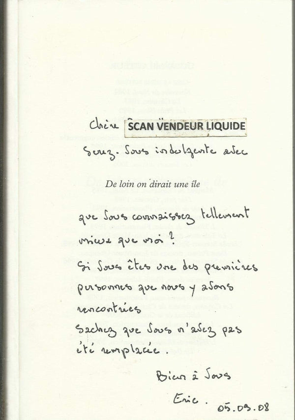 De loin on dirait une île