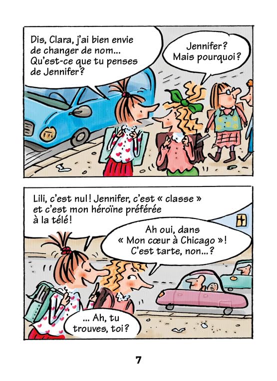 Lili regarde trop la télé