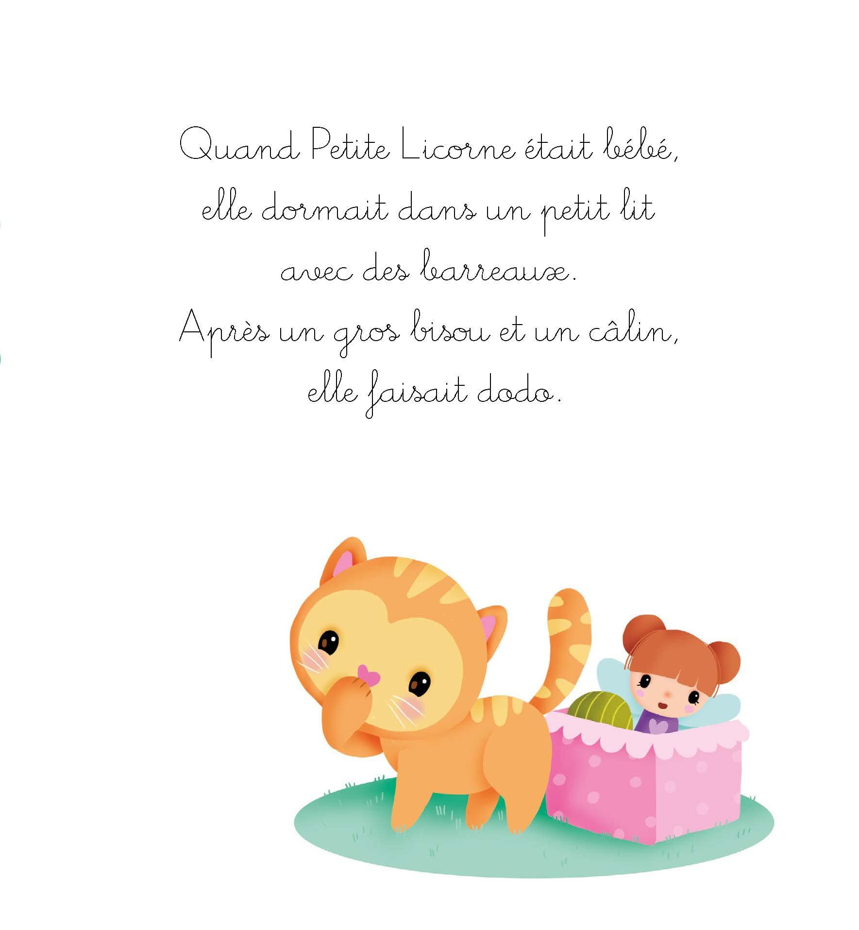 Petite licorne va se coucher