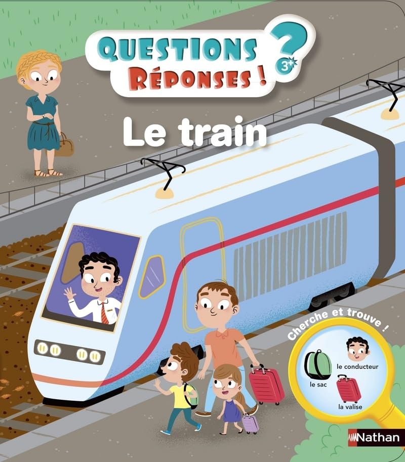 Le train - Mes premières Questions/Réponses - doc dès 3 ans