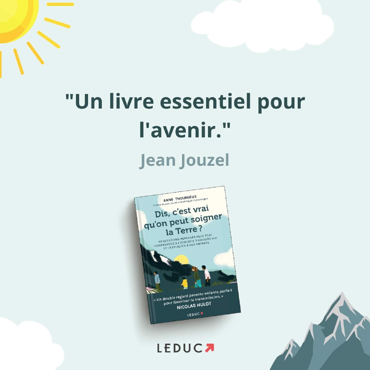 Dis, c'est vrai qu'on peut soigner la Terre ?: 40 questions réponses pour tout comprendre à l'écologie d'aujourd'hui et l'expliquer à nos enfants