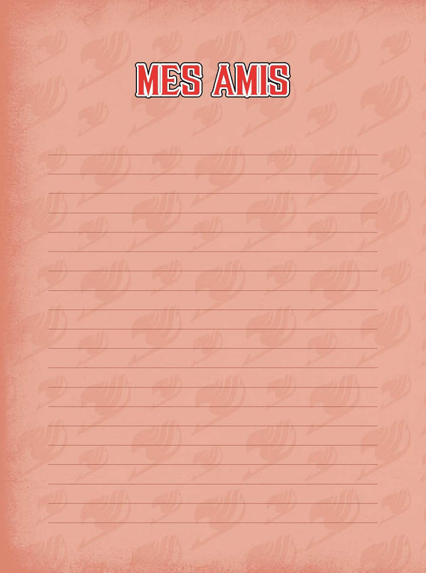 Carnet secret - Fairy Tail