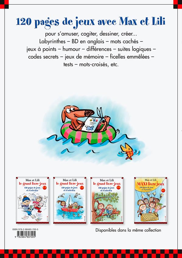 Le grand livre-jeux - numéro 5 - Max et Lili (5)