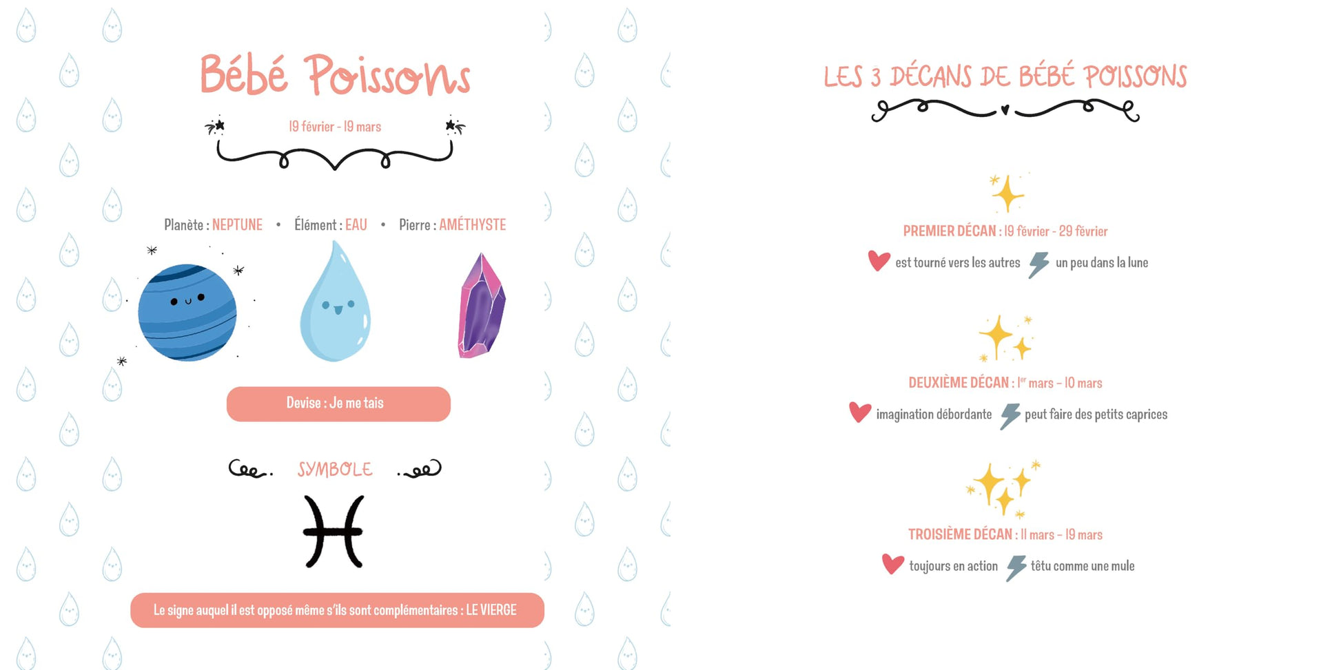 Bébé Poissons - Livre de naissance et des premières fois