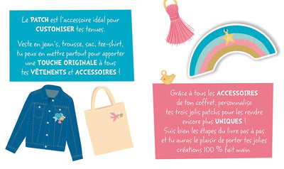 Mon superbe bijou - mon superbe bijou - mes 3 patchs thermocollants