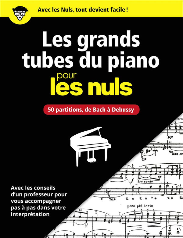Les grands classiques du piano pour les Nuls - cahier de partitions