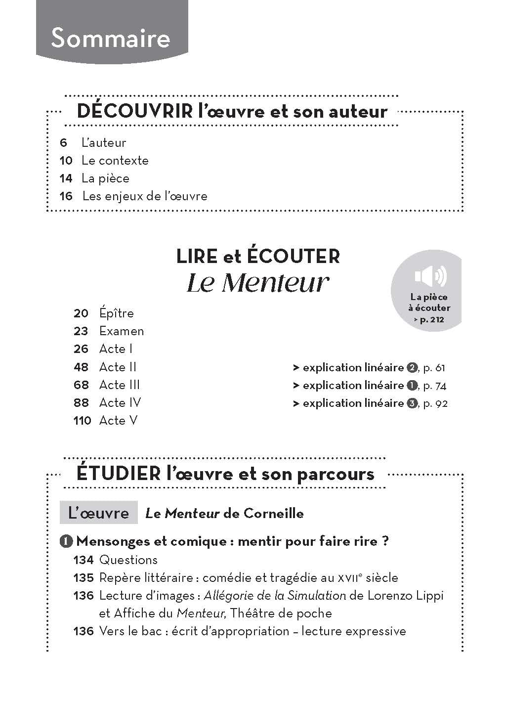 Le Menteur - Bac Français 1re 2025 - Classiques et Patrimoine: Oeuvre au programme - 1re voies générale et technologique, parcours : mensonge et comédie