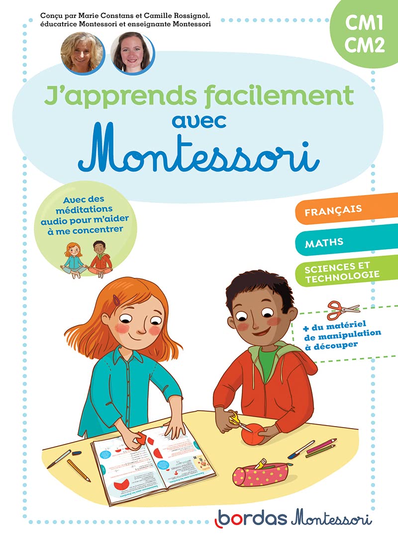 J'apprends facilement avec Montessori - CM1-CM2