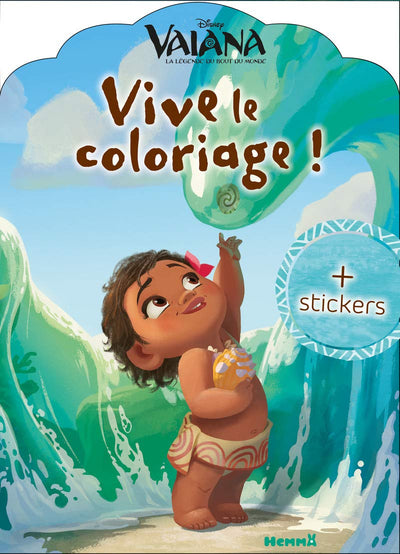 Disney Vaiana - Vive le coloriage !