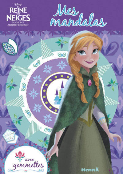 Disney - La Reine des Neiges - Mes mandalas avec gommettes