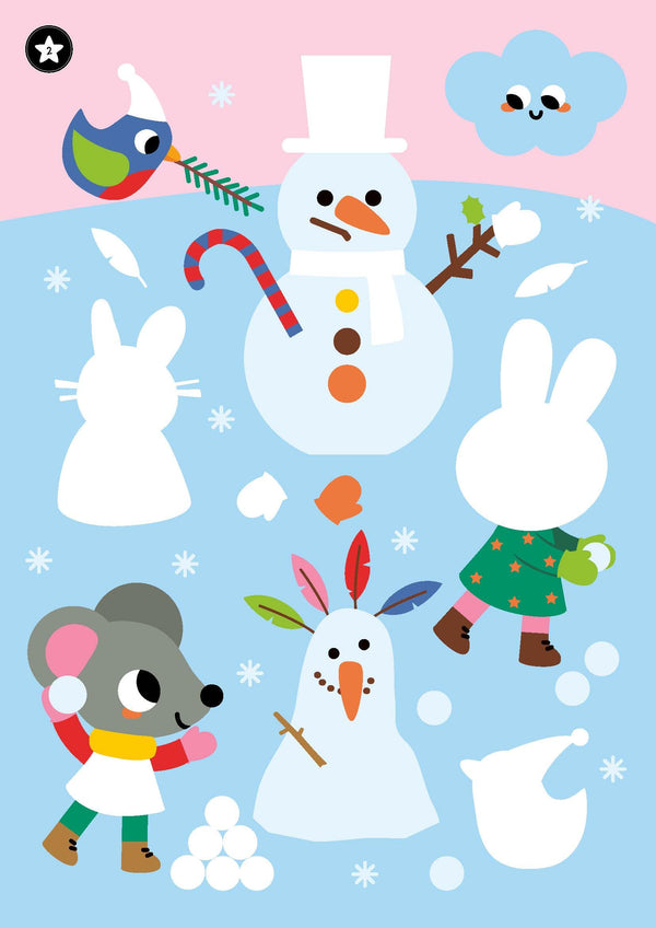 Colle et Colorie - Noël