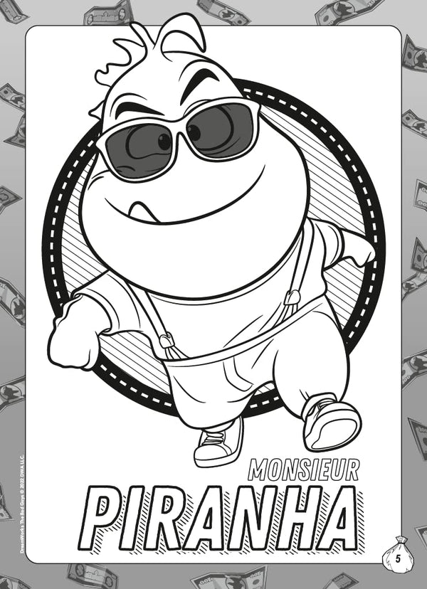 Les bad guys - Mes super coloriages