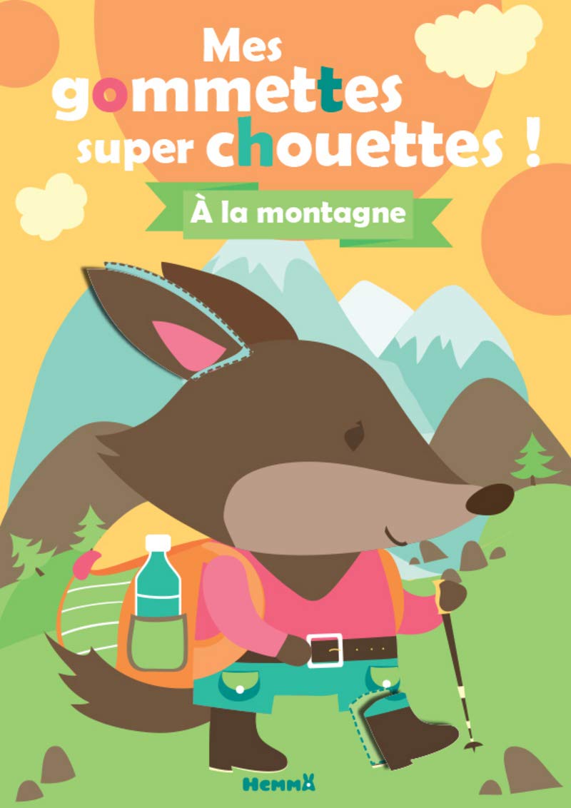 Mes gommettes super chouettes ! A la montagne