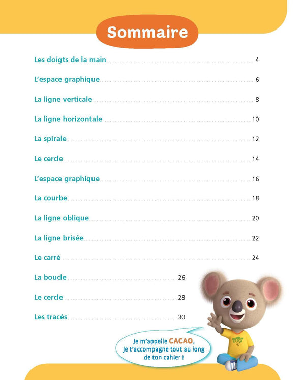 Graphisme Petite section 3-4 ans - A la maternelle: Les premiers apprentissages de la maternelle