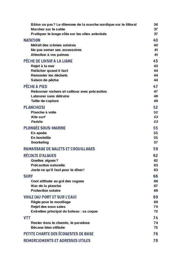 Petit abécédaire des écogestes pour protéger nos océans