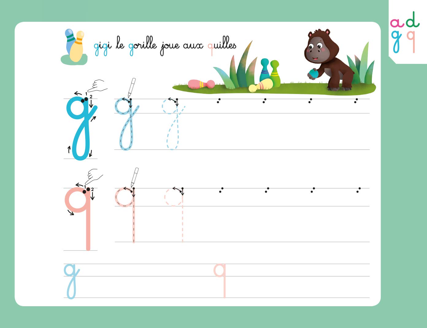 Mes premières lettres minuscules