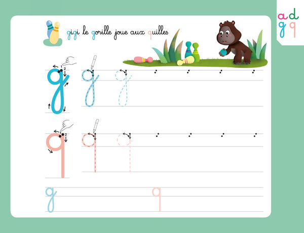 Mes premières lettres minuscules