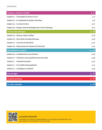 Réviser son bac avec le Monde 2022, Enseignement scientifique, Terminale