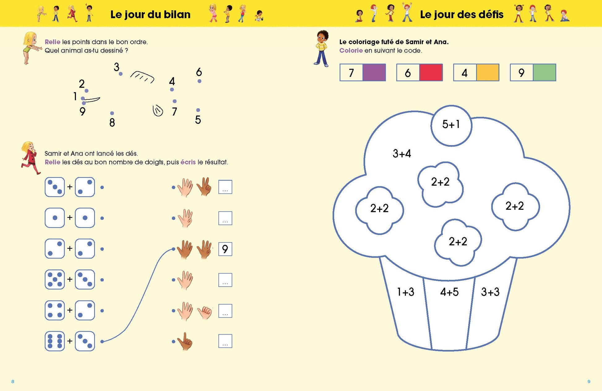 Je suis en CP - Cahier de Calcul: Pédagogie Montessori - Mieux apprendre grâce aux neurosciences