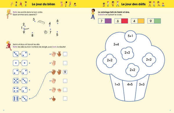 Je suis en CP - Cahier de Calcul: Pédagogie Montessori - Mieux apprendre grâce aux neurosciences