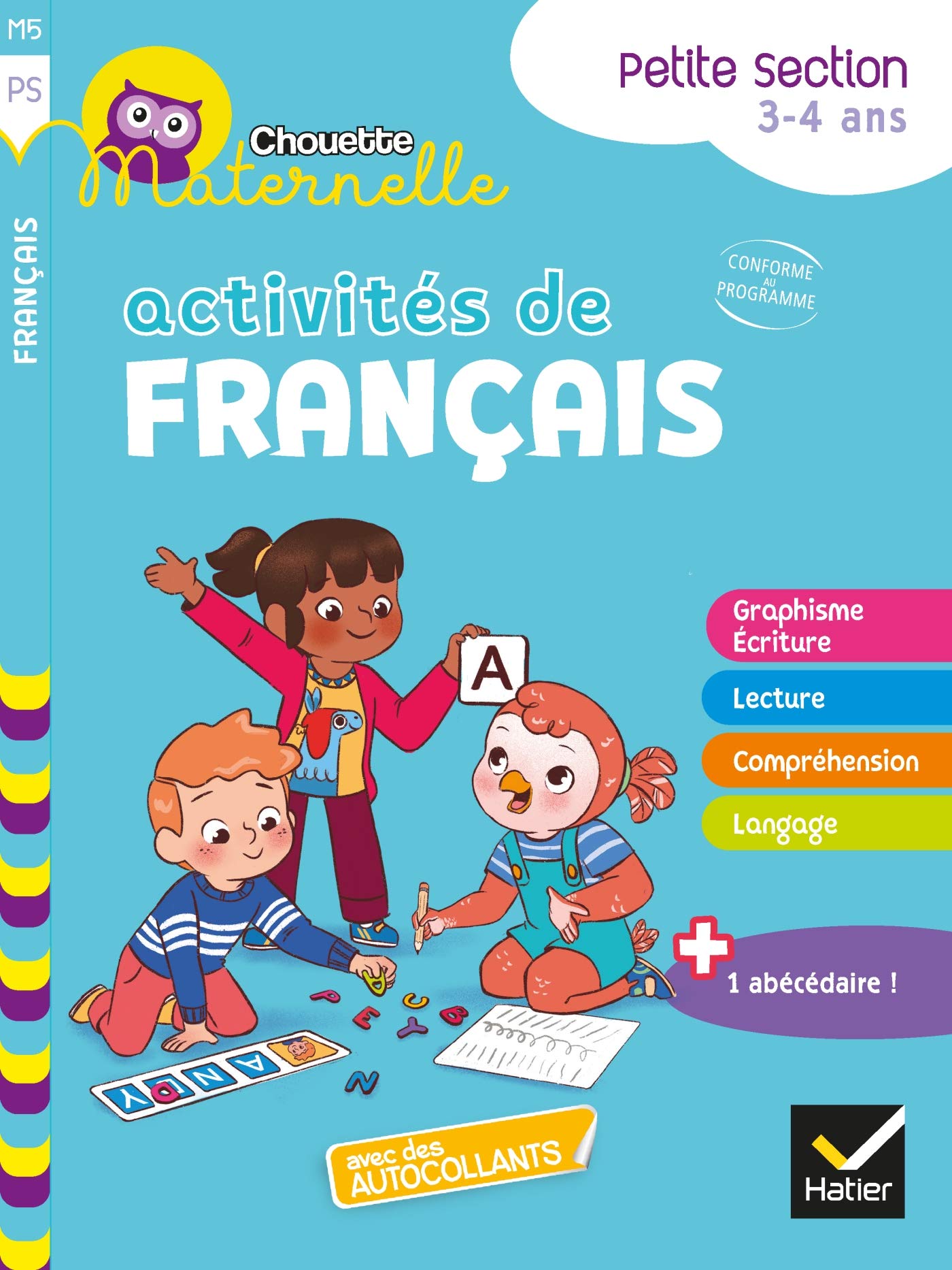 Chouette maternelle Activités de français Petite Section