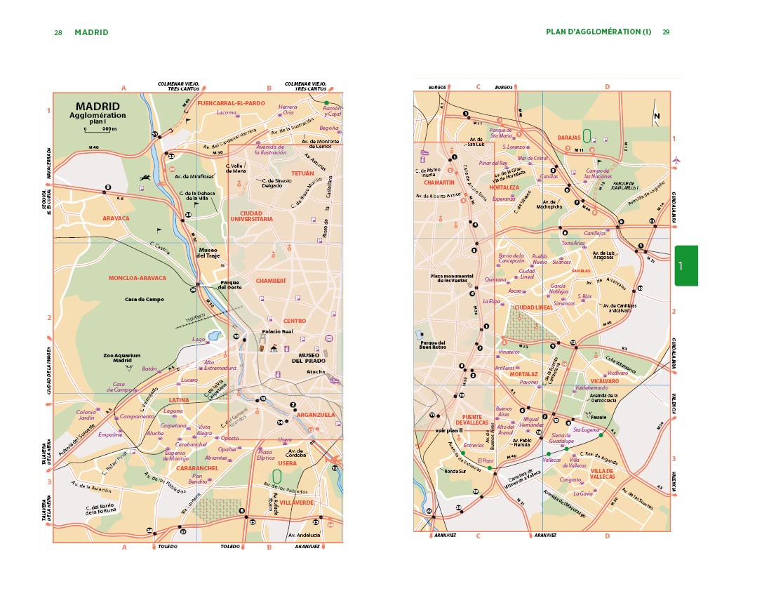 Guide Vert Espagne du Centre, Madrid, Castille, Estrémadure: Madrid, Castille, Estrémadure