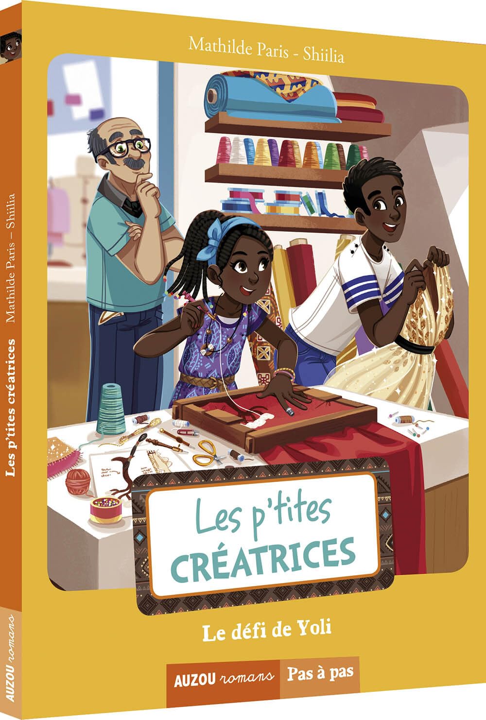les p'tites creatrices - le defi de yoli (coll. pas a pas)