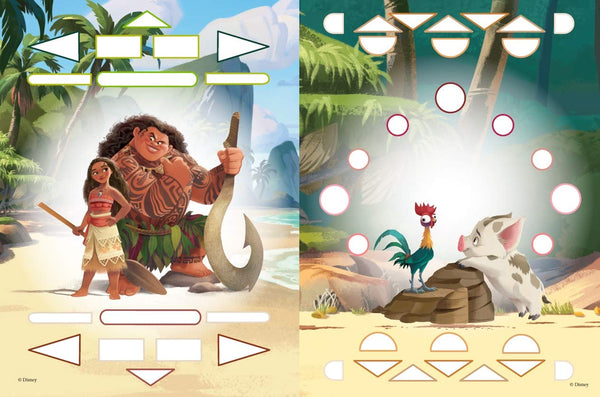 Disney Vaiana - Mon livret de gommettes