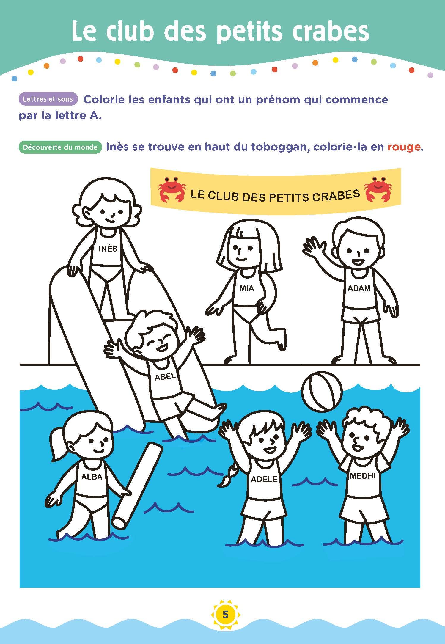 Cahier de vacances 2025, Coloriages éducatifs PS, MS, GS: Magnard, l'inventeur des cahiers de vacances