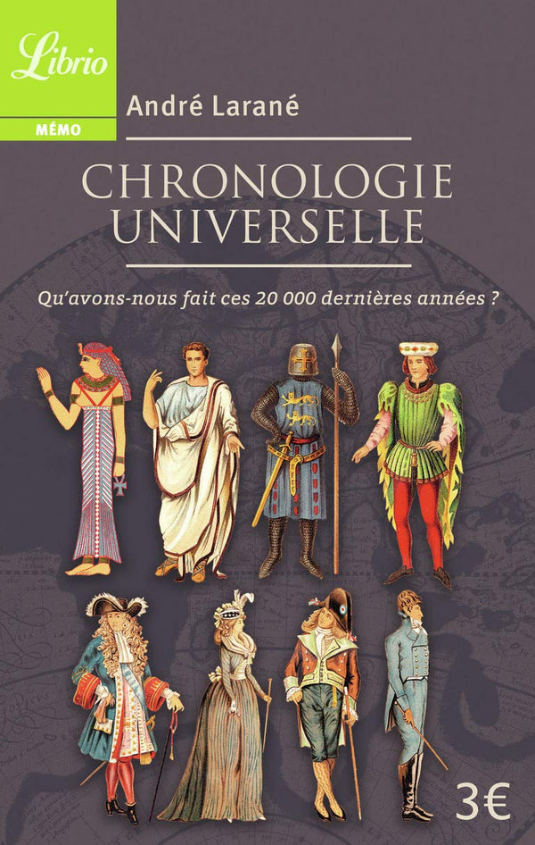 Chronologie universelle: Qu'avons-nous fait ces 20 000 dernières années ?