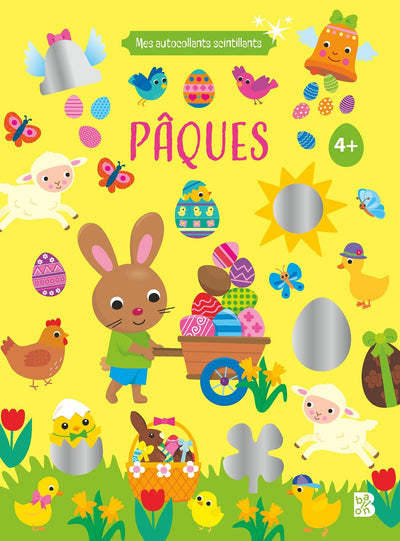 Pâques - Mes autocollants scintillants : Pâques