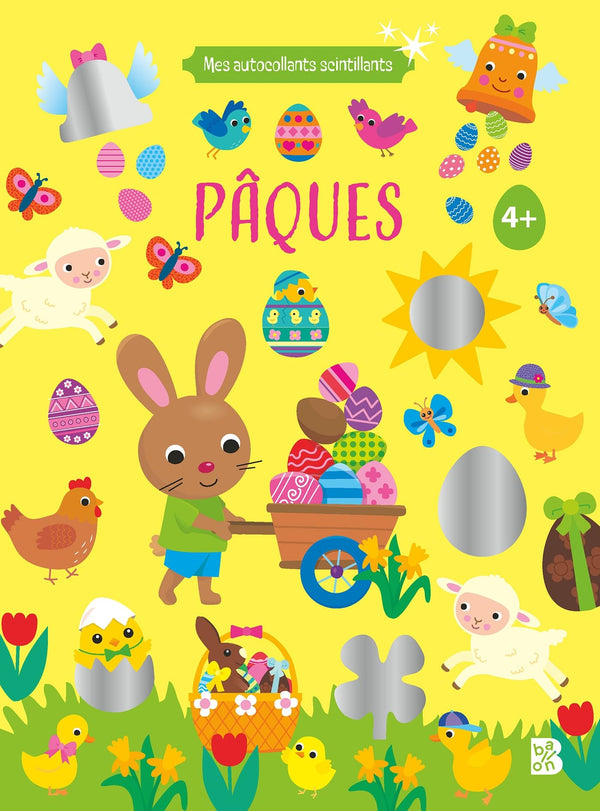 Pâques - Mes autocollants scintillants : Pâques