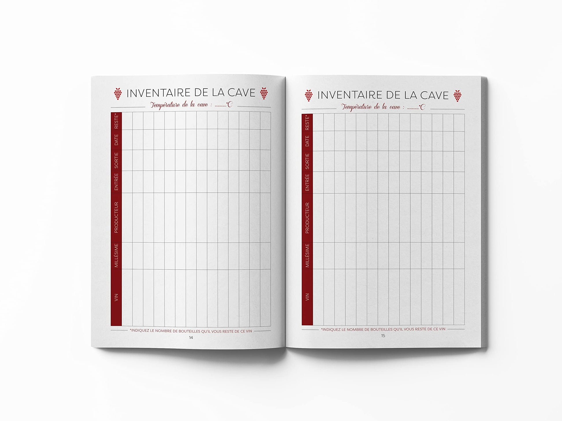 Carnet de cave