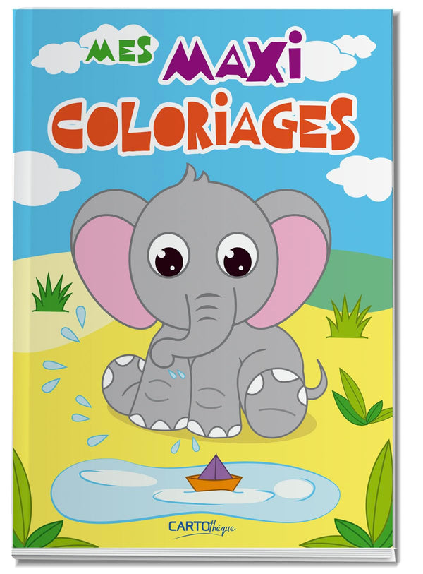 MES MAXI COLORIAGES - DE 3 A 5 ANS
