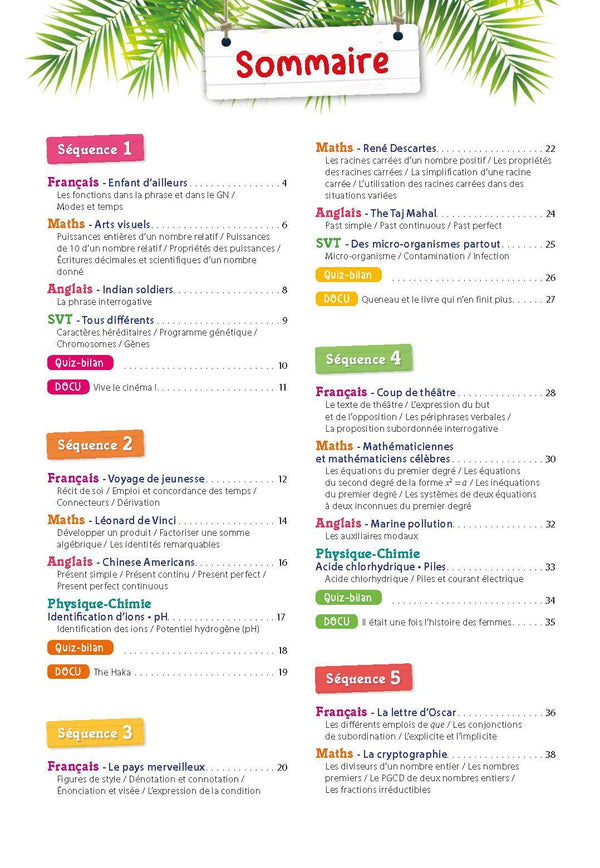 Cahier de vacances 2025, de la 3e vers la 2de: Magnard, l'inventeur des cahiers de vacances