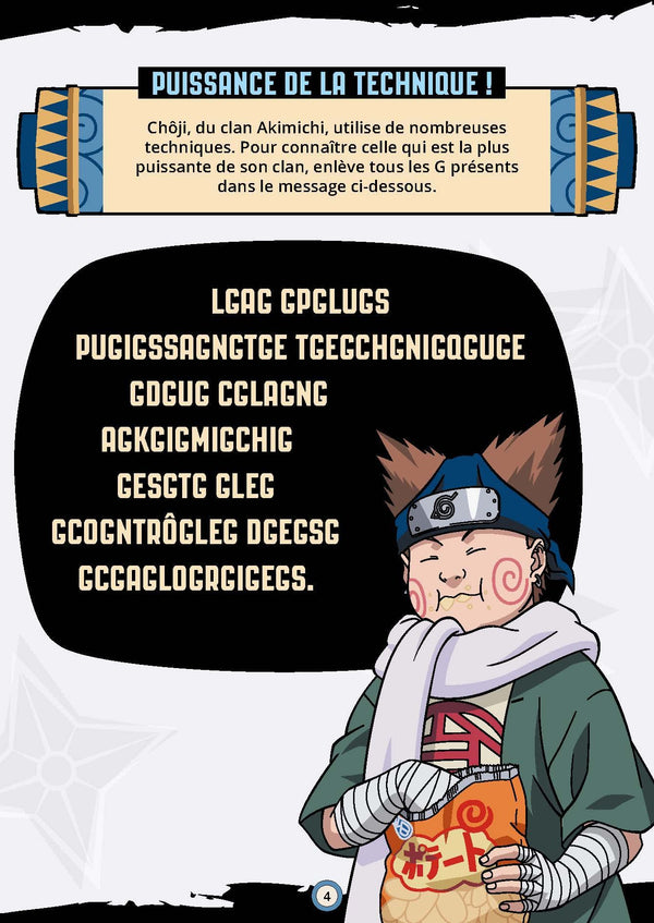 Bloc de jeux Naruto - Le monde de Naruto