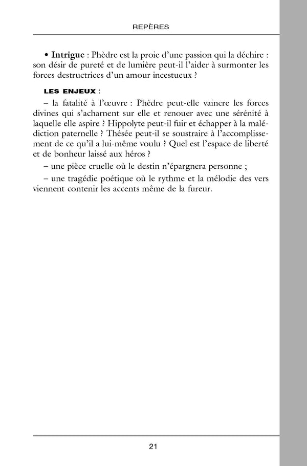 Classiques Bordas - Phèdre - Racine