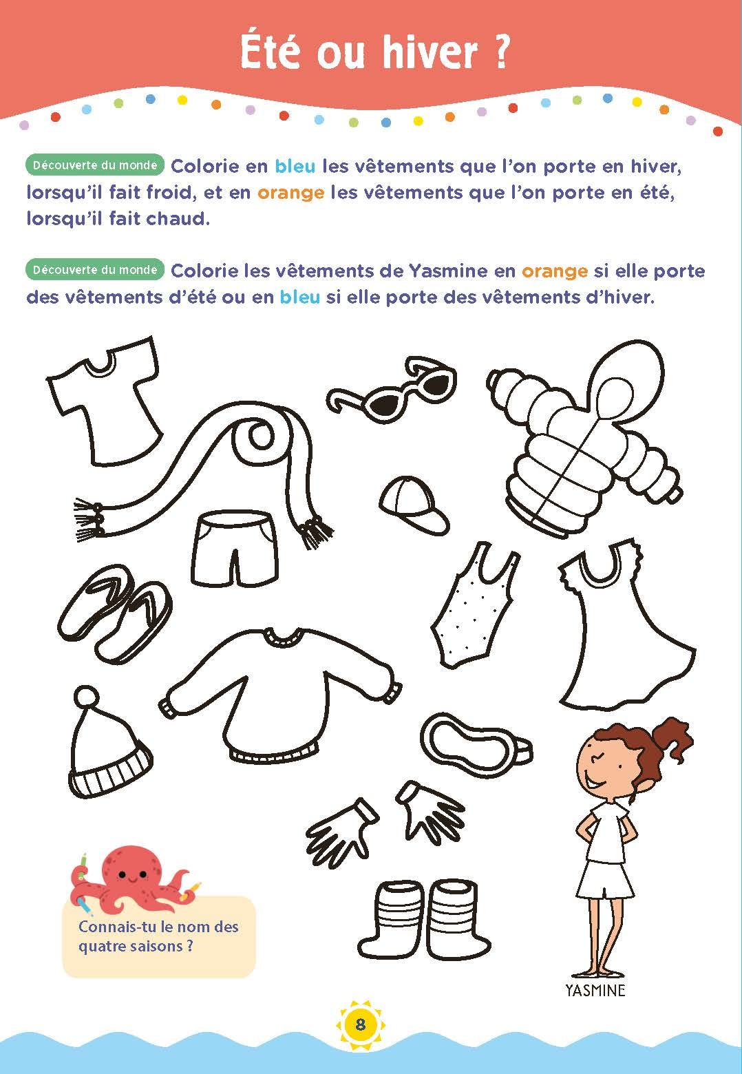 Cahier de vacances 2025, Coloriages éducatifs PS, MS, GS: Magnard, l'inventeur des cahiers de vacances