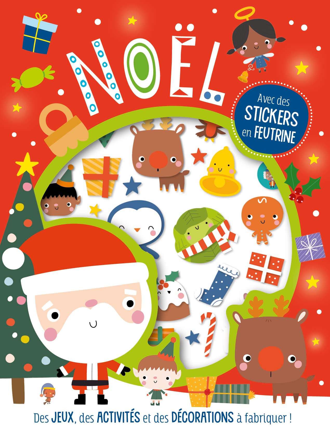 Noël - Mes stickers en feutrine