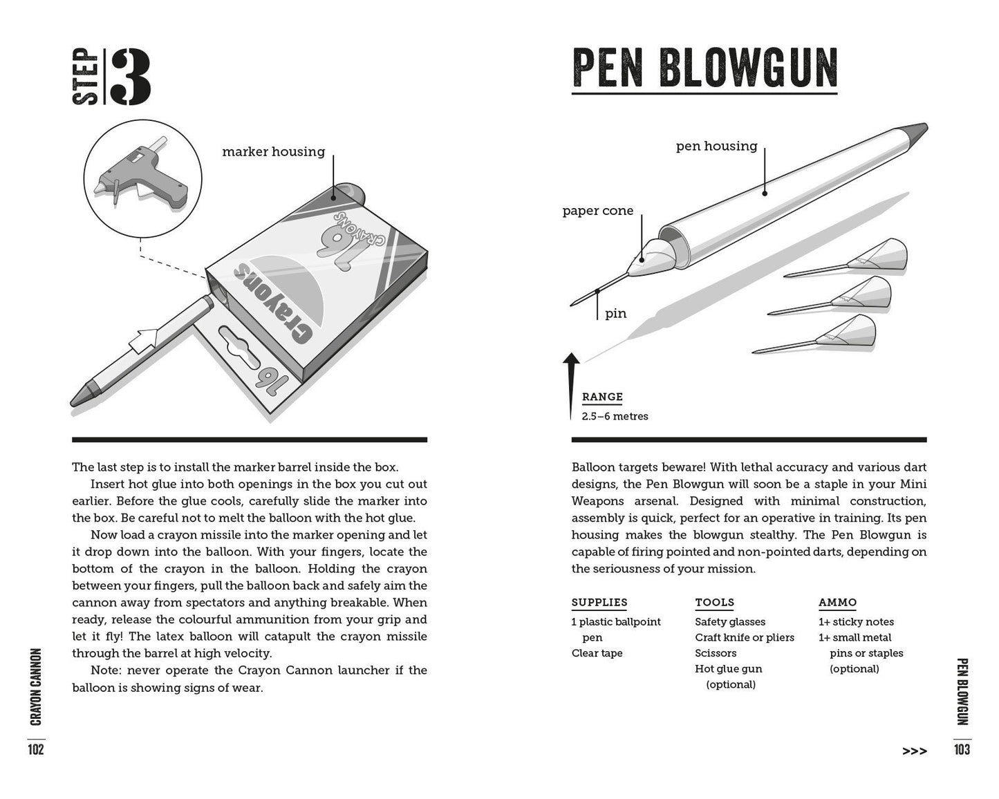 Desk Wars: Make secret weapons from stationery with 30 models to build yourself