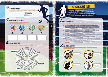 Cahier de vacances pour adultes Telefoot