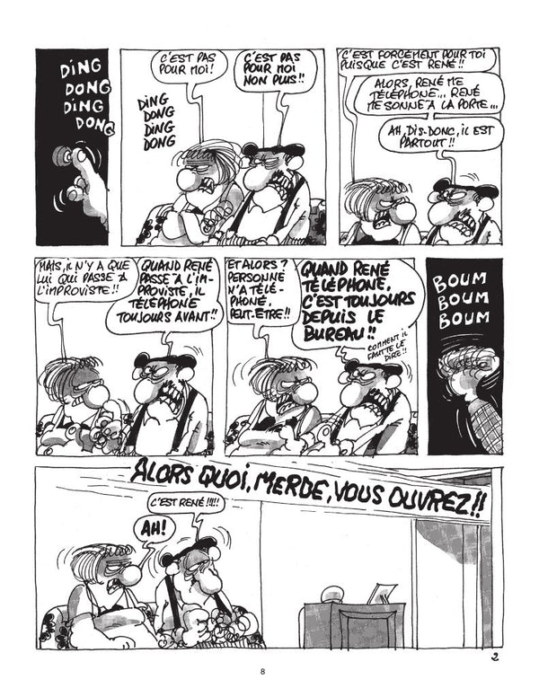 Les Bidochon usent le forfait