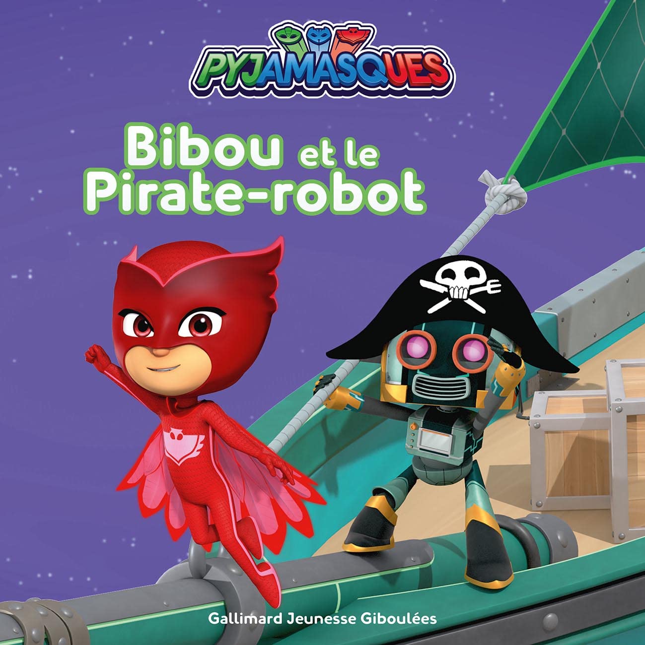 PYJAMASQUES - BIBOU ET LE PIRATE-ROBOT