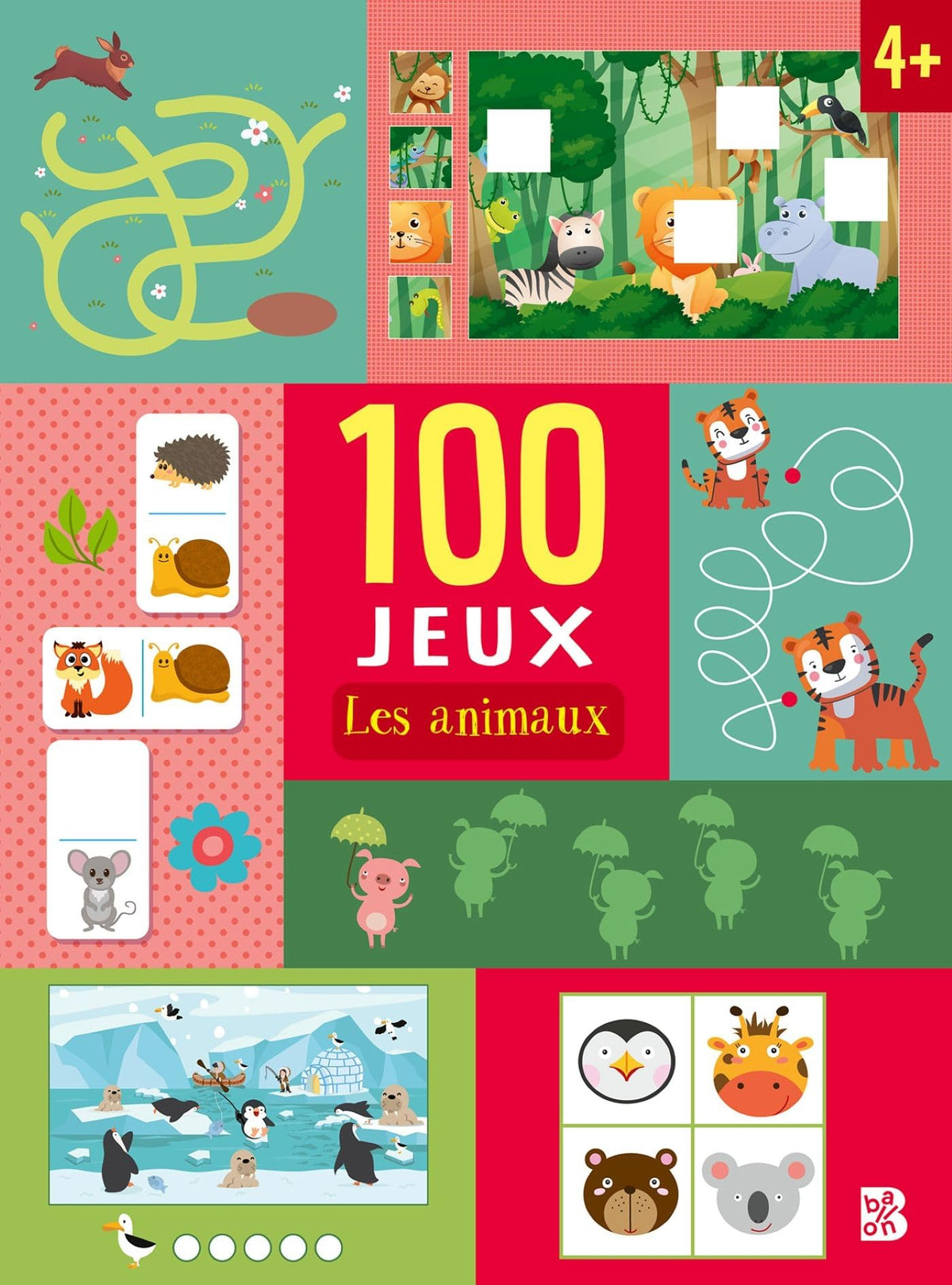 100 jeux - Les animaux