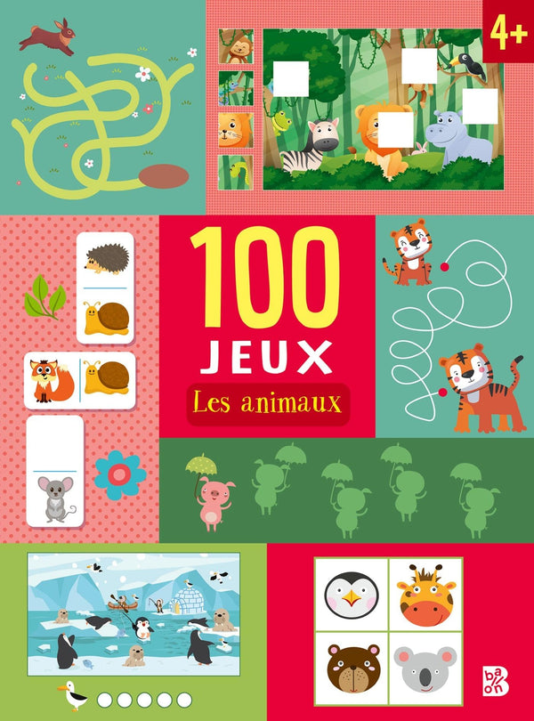 100 jeux - Les animaux